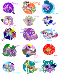 Size: 2100x2625 | Tagged: safe, artist:cotton, derpibooru import, bow tie (g1), braeburn, bubbles (g1), fluttershy, gusty, morning glory, seawinkle, starlight (g1), storybelle, twilight sparkle, wysteria, zipzee, breezie, pegasus, pony, sea pony, g1, g2, g3, my little pony tales, braebetes, copper glow, cute, diabreezies, gustybetes, high res, ichi, shyabetes, sugar (my little pony tales), tieabetes, twiabetes, wysteriaaw