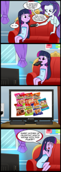 Size: 713x2000 | Tagged: safe, artist:madmax, edit, rarity, twilight sparkle, tasmanian devil, equestria girls, comic, exploitable meme, meme, obligatory pony, taz the tasmanian devil, topkek, turkish, tv meme, what's wrong with this place