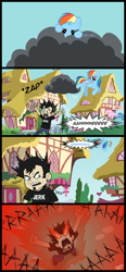 Size: 594x1280 | Tagged: safe, artist:mixermike622, rainbow dash, pegasus, pony, angry, comic, crossover, dan, dan vs, dan vs fim, prank, rage