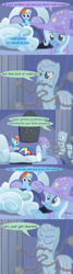 Size: 1200x4500 | Tagged: safe, artist:evil-dec0y, derpibooru import, rainbow dash, trixie, oc, oc:ghost, ghost, pegasus, pony, unicorn, comic:trixie vs., comic:trixie vs. hearth's warming, a christmas carol, comic, female, mare