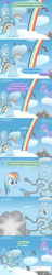 Size: 1200x6300 | Tagged: safe, artist:evil-dec0y, derpibooru import, rainbow dash, trixie, oc, oc:ghost, ghost, pegasus, pony, unicorn, comic:trixie vs., comic:trixie vs. hearth's warming, a christmas carol, comic, female, implied fluttershy, mare