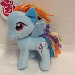 Size: 499x500 | Tagged: safe, rainbow dash, funrise, irl, photo, plushie, toy