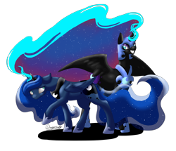 Size: 5000x4300 | Tagged: dead source, safe, artist:dreamyartcosplay, nightmare moon, princess luna, alicorn, pony, absurd resolution, simple background, transparent background