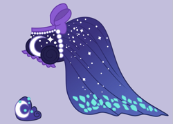 Size: 609x439 | Tagged: safe, artist:bubblestormx, princess luna, alicorn, pony, canterlot boutique, .svg available, clothes, dress, over the moon, svg, vector