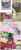 Size: 600x1433 | Tagged: safe, artist:foudubulbe, derpibooru import, maud pie, pinkie pie, trixie, earth pony, pony, unicorn, comic:damp rocks, comic, female, lesbian, levitation, magic, mare, mauxie, shipping, speech bubble