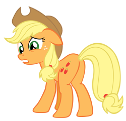 Size: 3000x2889 | Tagged: safe, artist:sidorovich, applejack, earth pony, pony, the cutie pox, high res, plot, simple background, solo, transparent background, vector