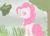 Size: 700x500 | Tagged: safe, artist:milkweed, gummy, pinkie pie, earth pony, pony, bandage, female, mare, pink coat, pink mane