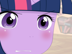 Size: 2675x2009 | Tagged: safe, artist:yuki endo, derpibooru import, twilight sparkle, anthro, ambiguous facial structure, gununu, high res, meme, reaction image