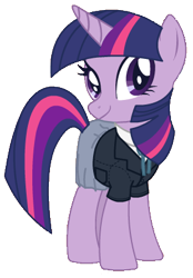 Size: 292x420 | Tagged: safe, artist:ake-xanchez, derpibooru import, twilight sparkle, clothes, schoolgirl