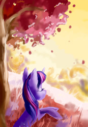 Size: 900x1300 | Tagged: dead source, safe, artist:my-magic-dream, derpibooru import, twilight sparkle, pony, eyes closed, female, mare, solo