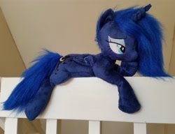 Size: 3880x2976 | Tagged: safe, artist:epicrainbowcrafts, princess luna, beanie (plushie), irl, photo, plushie, solo