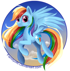 Size: 1649x1685 | Tagged: safe, artist:familyof6, rainbow dash, pegasus, pony, female, mare, solo