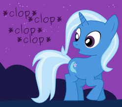 Size: 248x217 | Tagged: safe, artist:adcoon, derpibooru import, trixie, pony, unicorn, clop, female, mare, reaction image