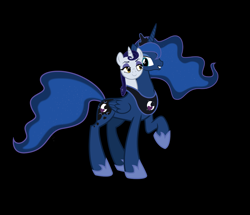 Size: 3977x3425 | Tagged: safe, artist:theunknowenone1, moonlight raven, princess luna, pony, unicorn, black background, conjoined, female, fusion, hanging out, lesbian, mare, moonluna, shipping, simple background, two heads