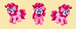 Size: 600x228 | Tagged: safe, artist:docwario, pinkie pie, earth pony, pony, mario, pixel art, sprite, style emulation, super mario bros., super mario rpg