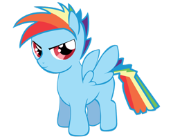 Size: 900x724 | Tagged: safe, artist:icedroplet, part of a set, rainbow blitz, rainbow dash, pegasus, pony, colt, rule 63, simple background, solo, transparent background, vector