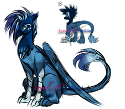 Size: 1280x1120 | Tagged: safe, artist:eyesorefortheblind, derpibooru import, oc, oc only, oc:vincent padder, griffon, crystal, griffon oc, solo