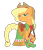 Size: 2000x2334 | Tagged: safe, artist:philiptomkins, applejack, earth pony, pony, the best night ever, alternate hairstyle, braided tail, clothes, crossed hooves, dress, gala dress, high res, simple background, solo, transparent background, vector