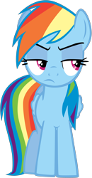 Size: 2086x4000 | Tagged: safe, artist:joey, rainbow dash, pegasus, pony, simple background, solo, transparent background, vector