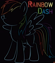 Size: 4124x4710 | Tagged: safe, artist:amethysthorn, rainbow dash, pegasus, pony, absurd resolution, blue coat, female, mare, multicolored mane, solo