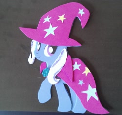 Size: 1647x1552 | Tagged: safe, artist:hampshirebrony, derpibooru import, trixie, pony, unicorn, craft, female, foam, mare