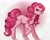 Size: 1951x1577 | Tagged: safe, artist:schwarz-one, pinkie pie, earth pony, pony, female, mare, simple background, solo, white background