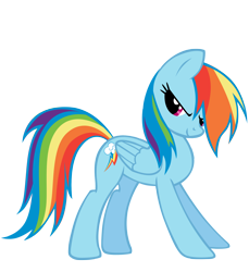 Size: 1926x2107 | Tagged: safe, artist:sierraex, rainbow dash, pegasus, pony, simple background, transparent background, vector