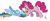 Size: 1900x800 | Tagged: safe, artist:sonicrainboom93, pinkie pie, rainbow dash, earth pony, pegasus, pony, female, lesbian, messy mane, pinkiedash, shipping, smiling, unamused, upside down