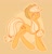 Size: 1255x1308 | Tagged: safe, artist:sparva, applejack, earth pony, pony, applejack's hat, blonde, blonde mane, blonde tail, female, mare, orange coat, solo