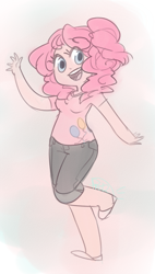 Size: 537x948 | Tagged: safe, artist:piebutt, pinkie pie, human, clothes, female, humanized, pink hair