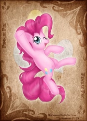 Size: 504x701 | Tagged: safe, artist:skyheavens, pinkie pie, earth pony, pony, solo