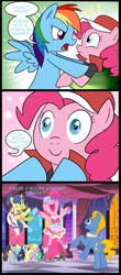 Size: 615x1400 | Tagged: safe, pinkie pie, rainbow dash, earth pony, pegasus, pony, comic, goofy goober, spongebob squarepants, the spongebob squarepants movie