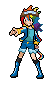 Size: 54x86 | Tagged: safe, artist:luckygirl88, rainbow dash, humanized, pokémon, sprite