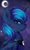 Size: 900x1500 | Tagged: safe, artist:submerged08, princess luna, alicorn, pony, moon, portrait, solo, stars