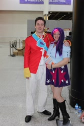 Size: 2848x4272 | Tagged: safe, shining armor, twilight sparkle, human, cosplay, irl, irl human, london mcm expo, photo