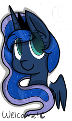 Size: 1690x2816 | Tagged: safe, artist:melodysweettunes, princess luna, alicorn, pony, simple background, solo, transparent background