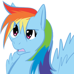 Size: 1000x1000 | Tagged: safe, artist:kagay, rainbow dash, pegasus, pony, simple background, transparent background, vector