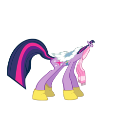 Size: 2048x2048 | Tagged: safe, derpibooru import, twilight sparkle, pony, unicorn, female, high res, horn, mare, purple coat, purple mane, small head, solo