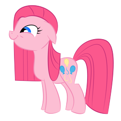 Size: 3333x3333 | Tagged: safe, artist:shadowdark3, pinkie pie, earth pony, pony, .svg available, high res, pinkamena diane pie, solo