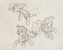 Size: 800x640 | Tagged: safe, artist:kp-shadowsquirrel, pinkie pie, earth pony, pony, sketch, sketch dump, solo