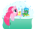 Size: 2300x1896 | Tagged: safe, artist:kishmond, gummy, pinkie pie, earth pony, pony, bath, wet mane