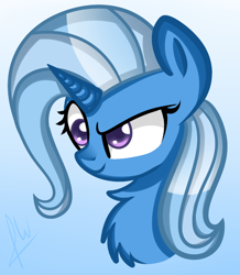 Size: 950x1090 | Tagged: safe, artist:walfixo, derpibooru import, trixie, pony, unicorn, female, mare