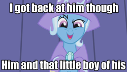 Size: 960x540 | Tagged: safe, derpibooru import, trixie, pony, unicorn, crazy trixie, female, image macro, mare, meme, solo, the simpsons, trixie yells at everything