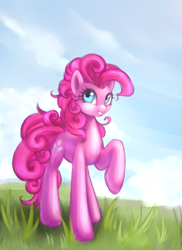 Size: 1107x1519 | Tagged: safe, artist:nyarmarr, pinkie pie, earth pony, pony, solo