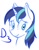 Size: 396x502 | Tagged: safe, artist:d3rped, gleaming shield, shining armor, pony, unicorn, rule 63, smiling, solo