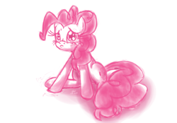 Size: 3450x2400 | Tagged: safe, artist:leadhooves, pinkie pie, earth pony, pony, female, high res, mare, pink coat, pink mane, sad