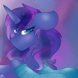 Size: 2000x2000 | Tagged: safe, artist:girorogirl, princess luna, alicorn, pony, bedroom eyes, clothes, princess, smirk, socks, solo