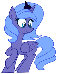 Size: 1132x1426 | Tagged: safe, artist:php92, princess luna, alicorn, pony, s1 luna, simple background, solo, transparent background