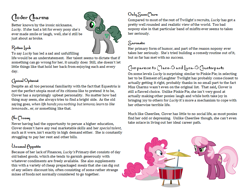 Size: 979x757 | Tagged: safe, artist:tharag, cheerilee, pinkie pie, oc, earth pony, pony, clover charms, fanfic, text