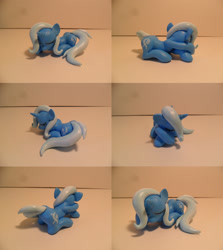 Size: 1280x1436 | Tagged: safe, artist:earthenpony, derpibooru import, trixie, pony, unicorn, cute, diatrixes, female, irl, mare, photo, sculpture, sleeping, solo